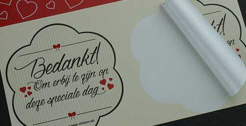 Printbare stickerfolie