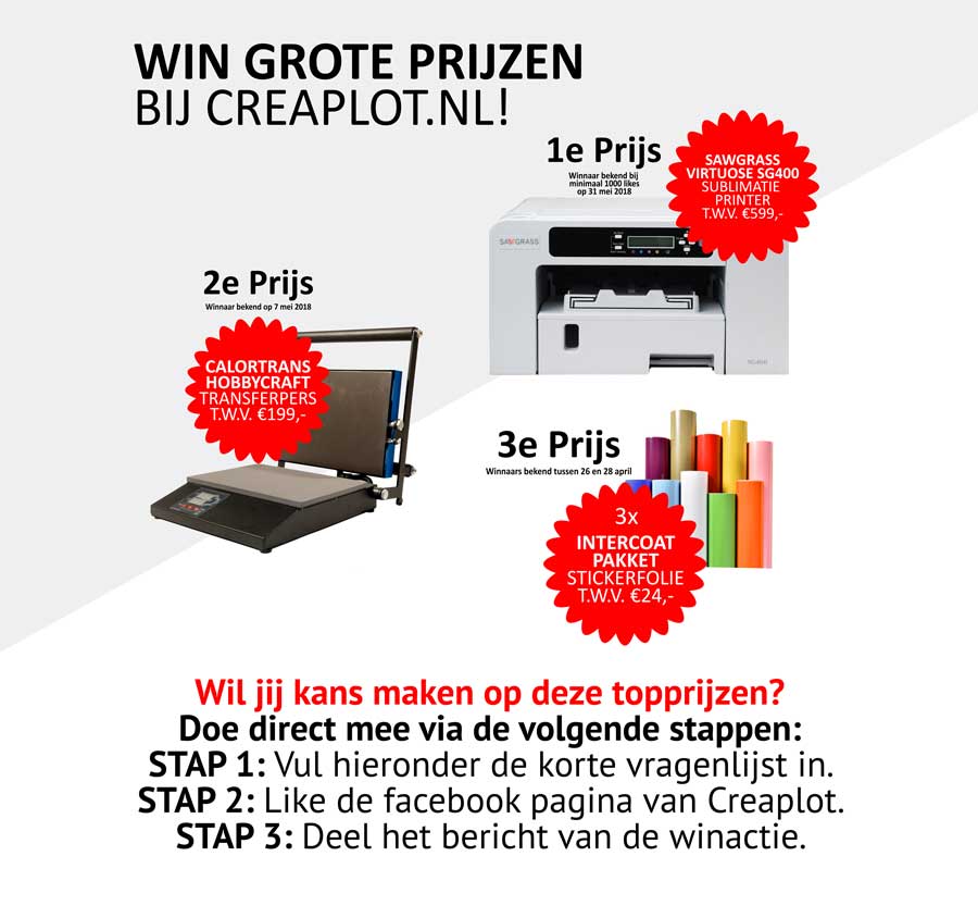 Winactie 2018!