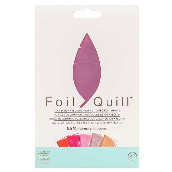 FoilQuill_FoilSheets_Flamingo_Front