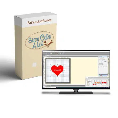 Snijsoftware voor snijplotters zoals scanncut, cameo, GCC. Zowel voor windows als voor mac