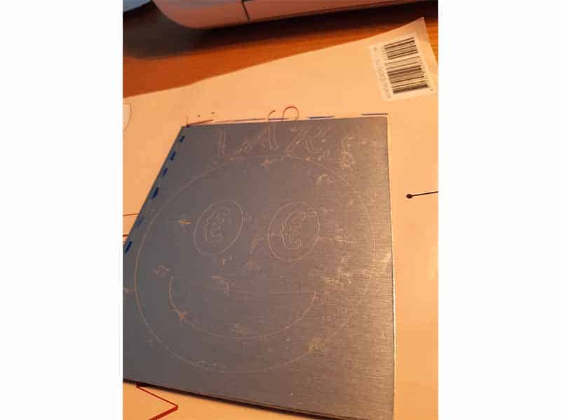Airbrushen met maskeerfolie en een ScanNCut snijplotter