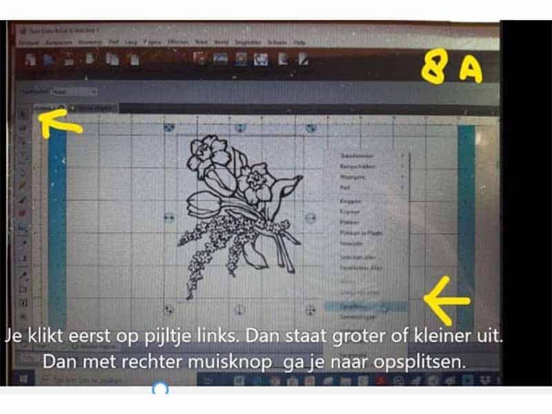 Bedrukken van kleding met meerdere kleuren: Vlinderdame!