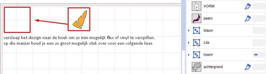 Kleding bedrukken met flex in meerdere kleuren: Eenhoorn!