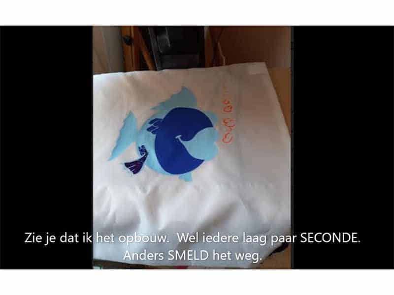 Multicolour kleding bedrukken: Vis