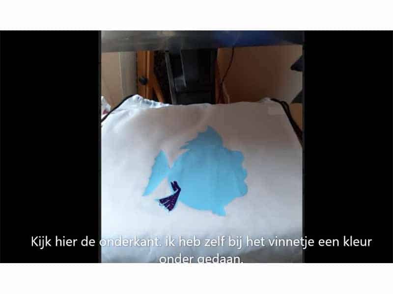 Multicolour kleding bedrukken: Vis