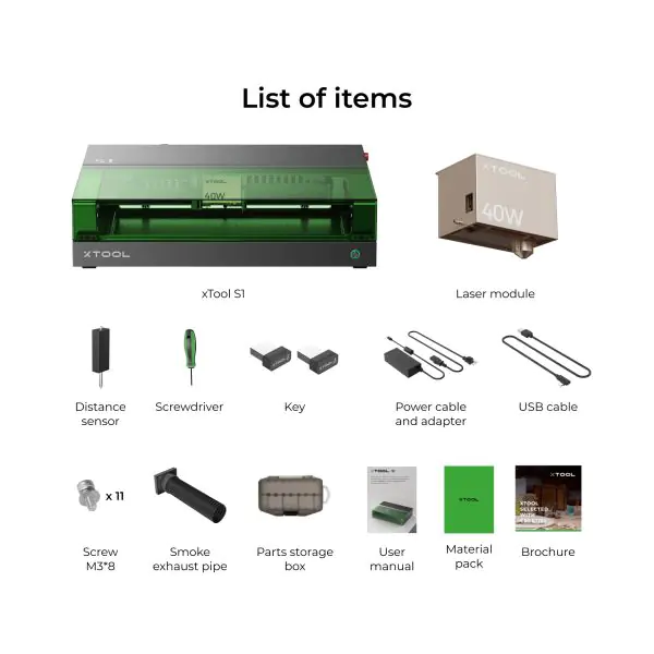 xTool S1 40W Basis - Afbeelding 3