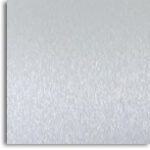 Geborsteld zilver aluminium plaat Satijn zilver