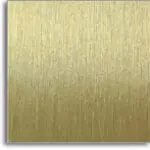 Geborsteld Goud aluminium plaat Calortrans