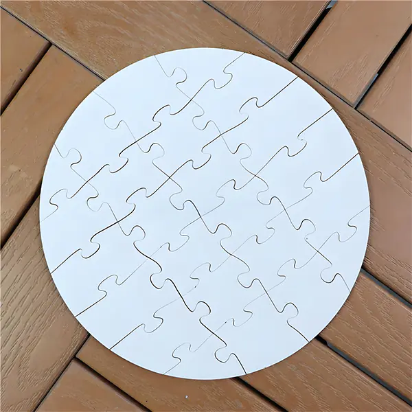 Rond Calortrans Sublimatie Puzzel, MDF Puzzel
