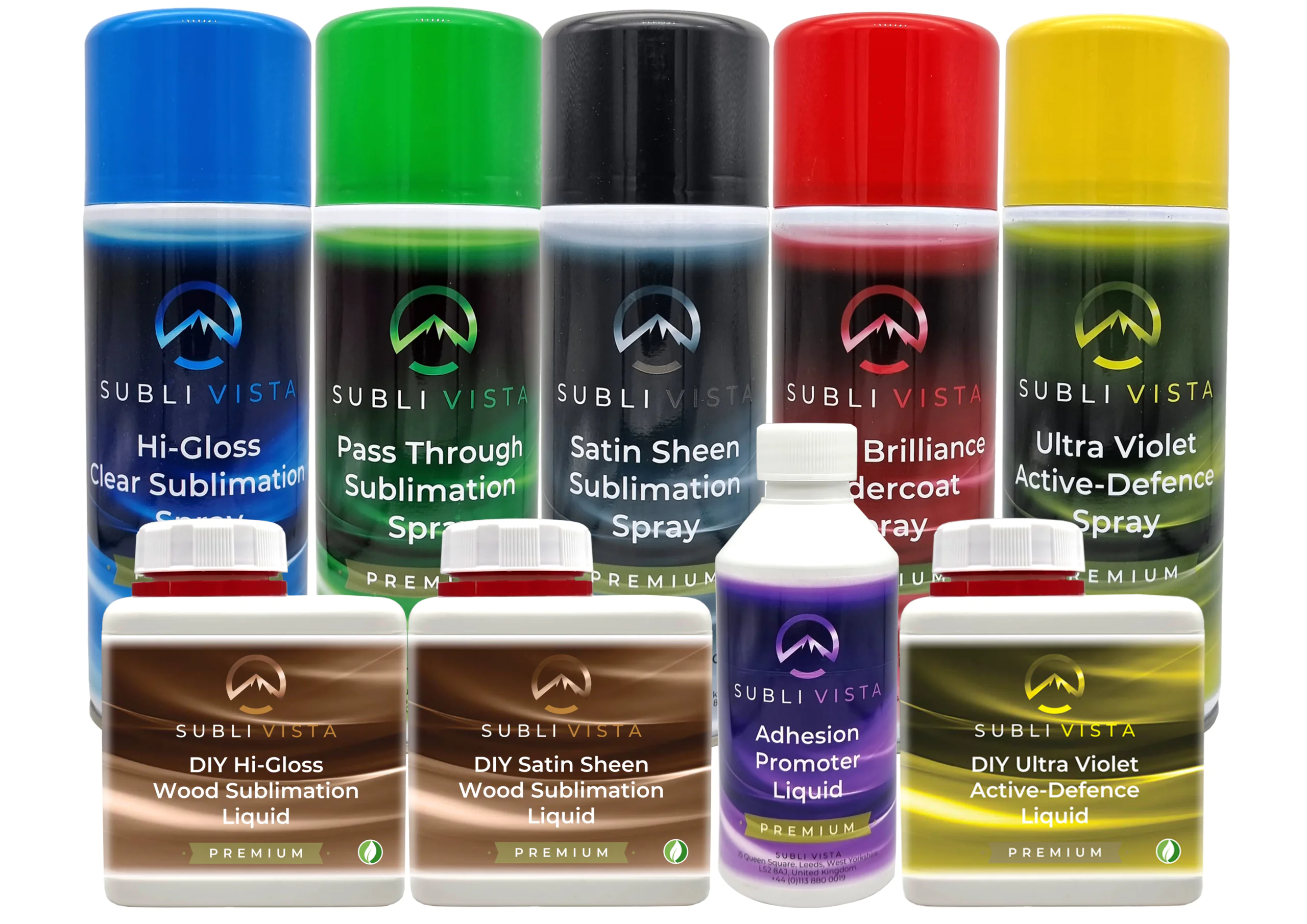 Subli Vista sublimatie tools voor onebwerkte aubllimatie artikelen