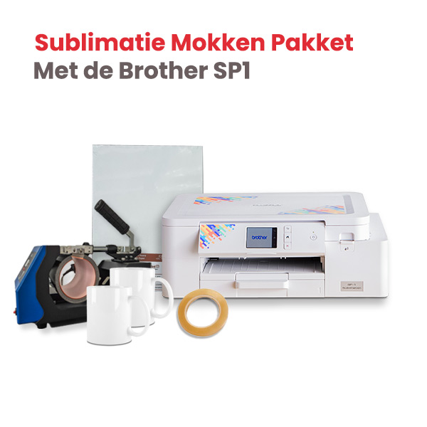 Compleet sublimatie mokken pakket met de SP1