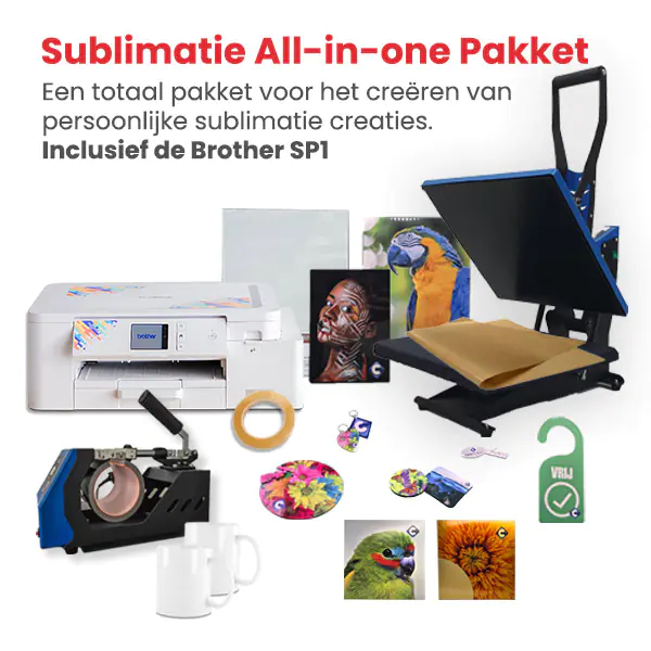 Sublimatie all-in-one pakket Brother SP1