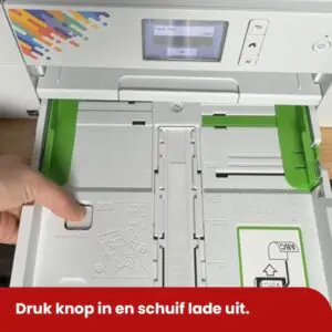 installatie sp1 sublimatie papier, stap 1