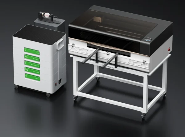 xtool P3, xTool P3 — Vlaggenschip 80W CO₂ Lasersnijder en Graveur met Intelligente Automatisering, xTool P3 80W Flagship CO₂ Lasersnijder, AI-laserpositionering, xTool P3 verwerkingsbed