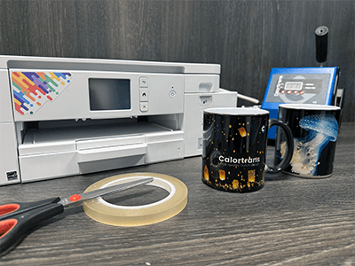 stap voor stap mok sublimeren