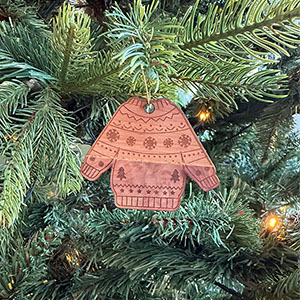 Kerst decoratie voor in boom