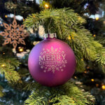 DIY kerstbal graveren