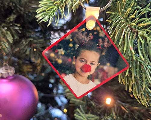 Leuke kerst sleutelhanger