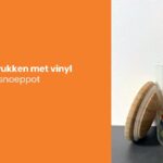 snoeppot bedrukken met Vinyl folie