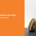 snoeppot bedrukken met Vinyl folie