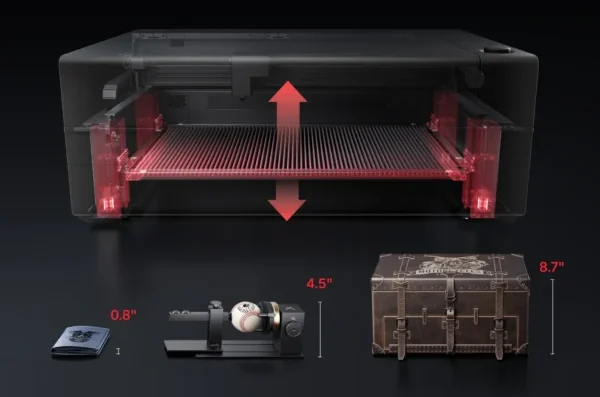 xtool P3, xTool P3 — Vlaggenschip 80W CO₂ Lasersnijder en Graveur met Intelligente Automatisering