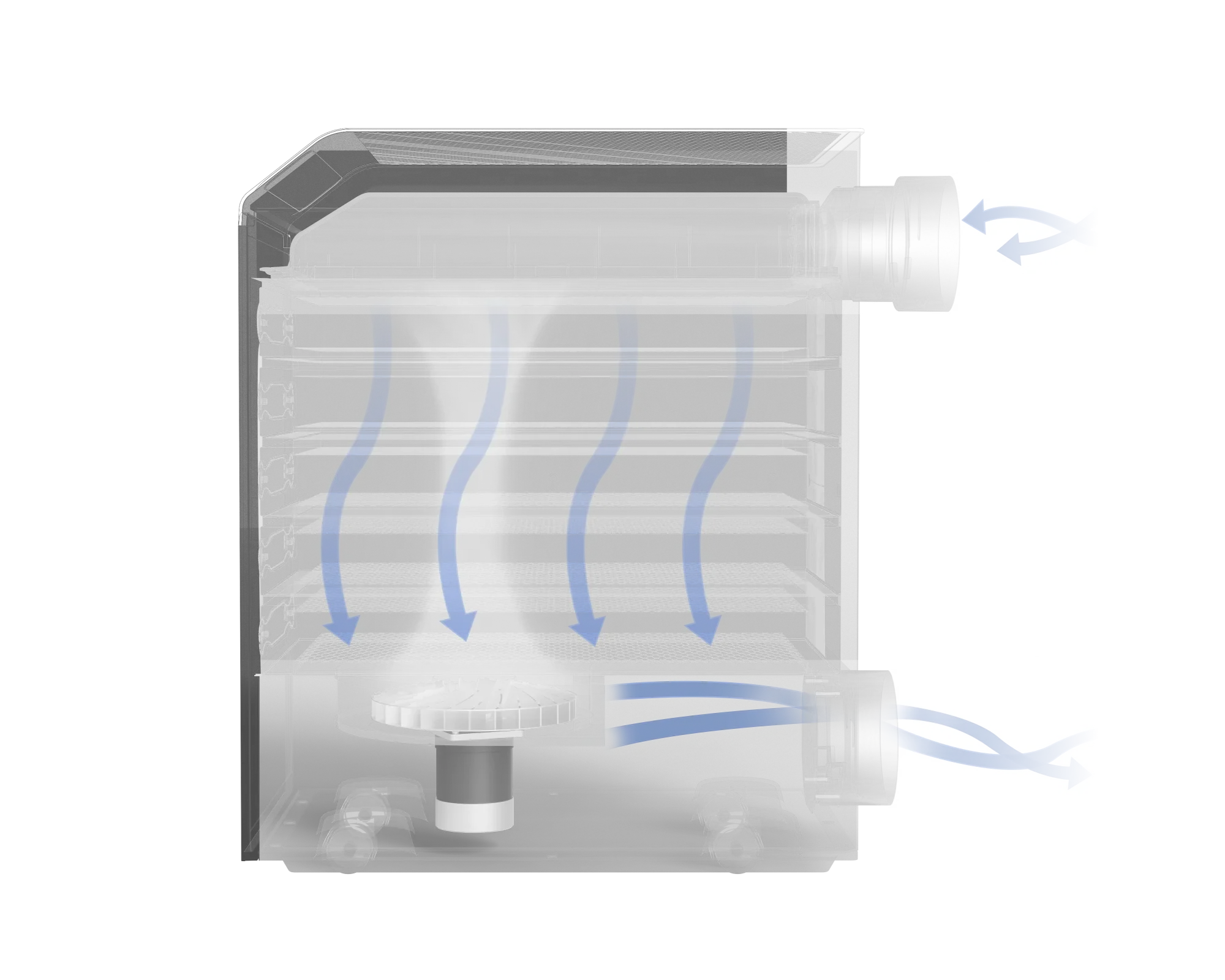 Krachtige luchtstroom Aliencell Universal Air Purifier