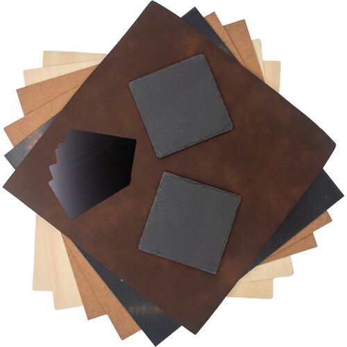 Aliencell Material Kit, Aliencell X1 Material Kit, Aliencell Materialen Laser Materialen Materiaalset X1, Laser Starterset, Aliencell Hout Aliencell Acryl, Laser Samples X1 Material Kit Laser Accessoire