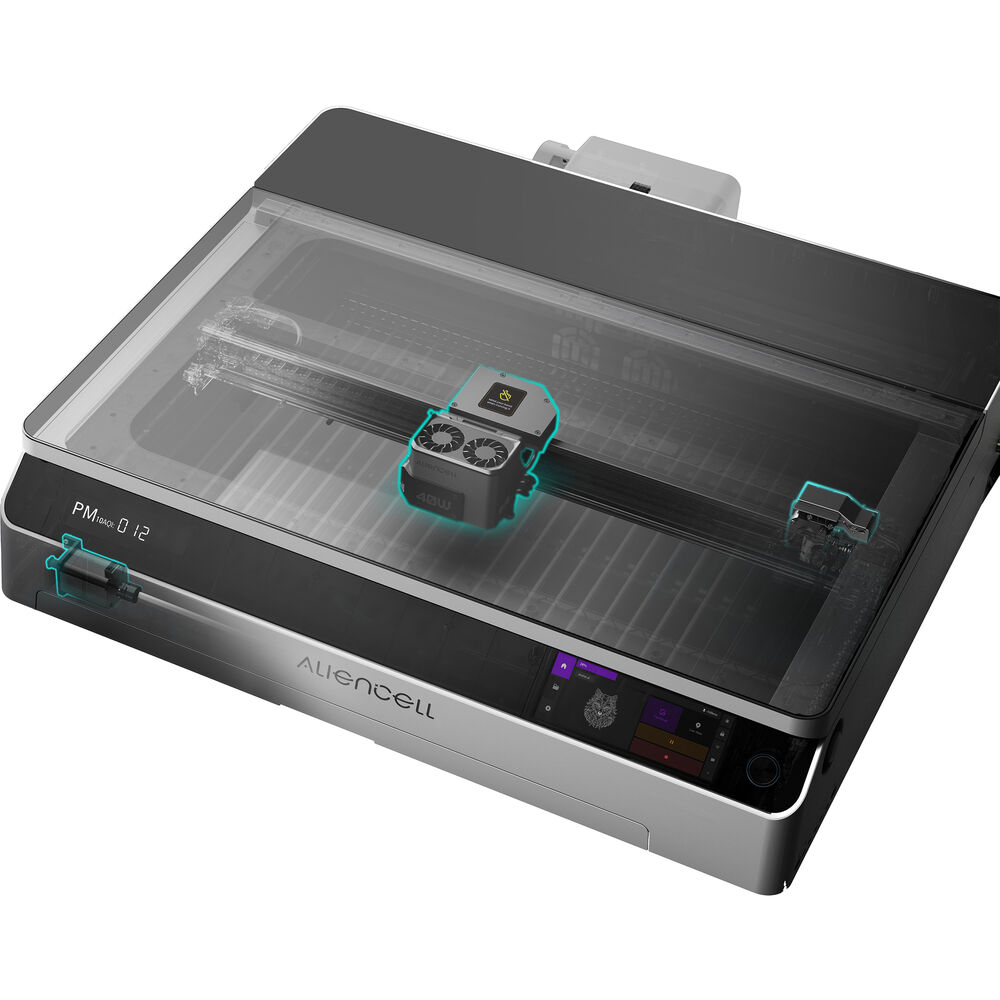 Aliencell X1 Aliencell X1 Laser Aliencell X1 20W Aliencell X1 40W Aliencell X1 60W AI Camera 300 Materialen LightBurn Lasergraveermachine Aliencell Laser Diodelaser Laser Cutter