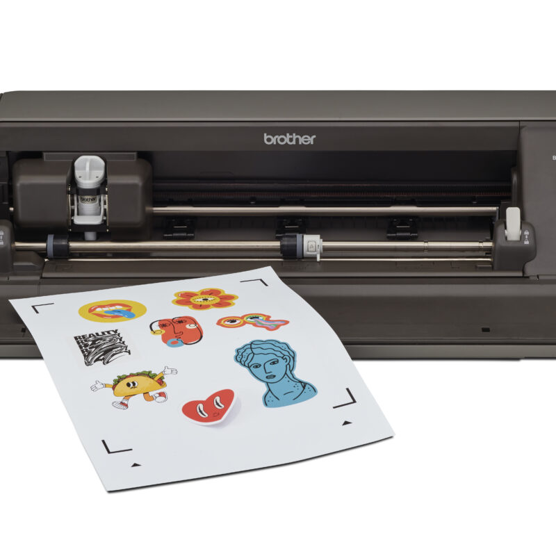 Brother CT1 Bellissimo compacte snijplotter, Brother CT1 Bellissimo Sticker Maker