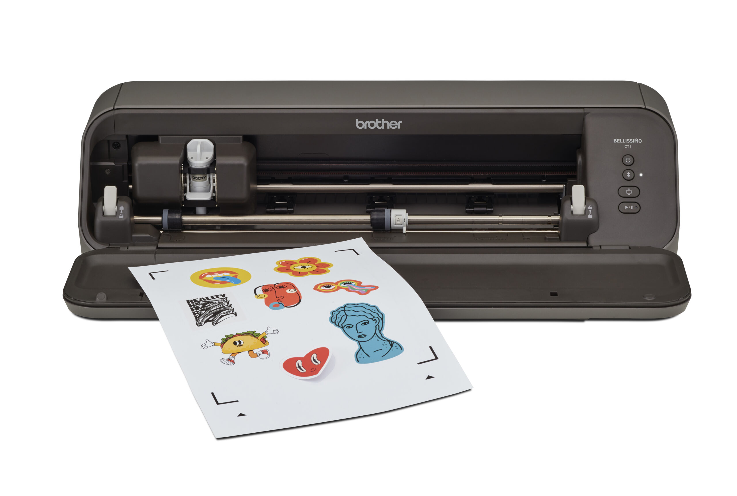 Brother CT1 Bellissimo compacte snijplotter, Brother CT1 Bellissimo Sticker Maker